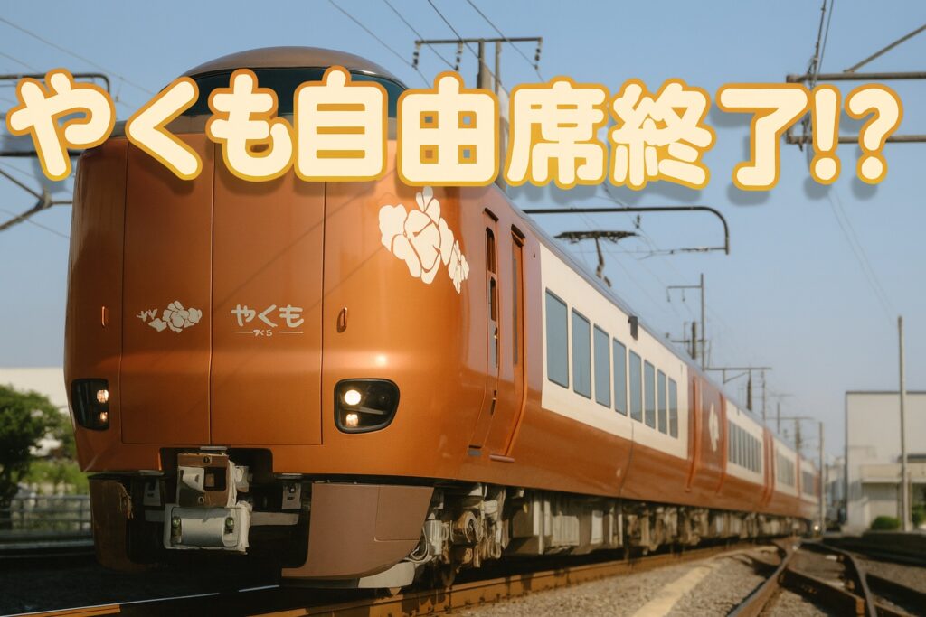 特急やくも自由席終了？気になる詳細を解説