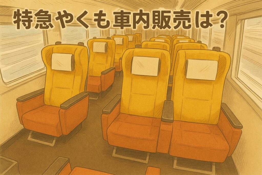 特急やくも車内販売は？徹底解説